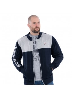 RUCKFIELD, rugby, sweat, pull, coton, bleu, gris, France, homme, sport