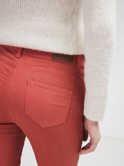pantalon, jean, femme, coton, hiver, couleur,