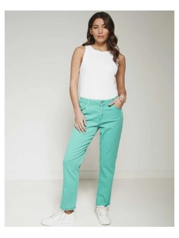 PANTALON CHARLES VERT PRINT