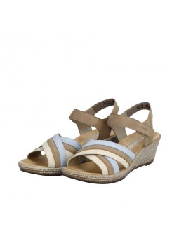 SANDALES BEIGE