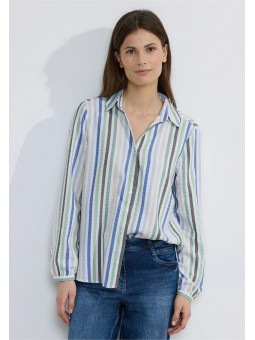 MULTICOLOR STRIPE BLOUSE