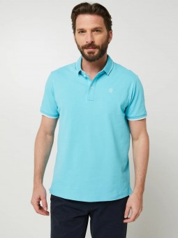 POLO NINON BLEU AZUR