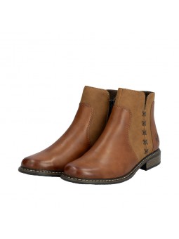 BOTTINES MARRON