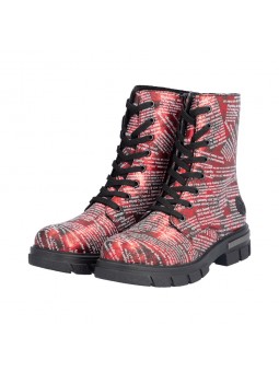 BOTTINES ROUGES