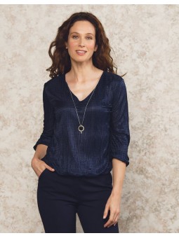 BLOUSE BLEUE