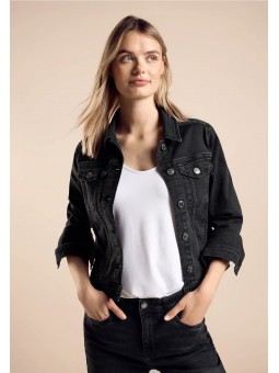 VESTE JEAN NOIRE