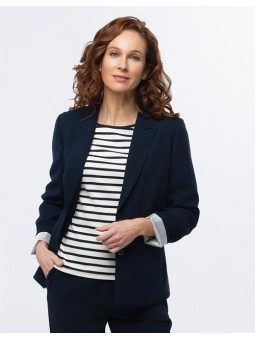 VESTE BLEU MARINE CHRISTINE...