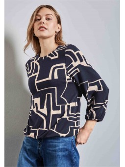 PULL BLEU À MOTIFS