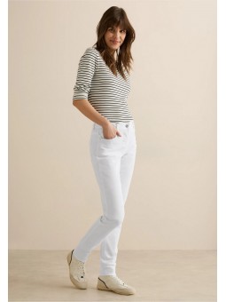 PANTALON SLIM BLANC