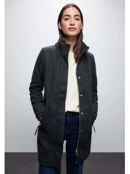 MANTEAU MARINE