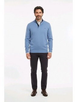 PULL PARKER INDIGO CHINE