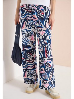 PANTALON FLUIDE IMPRIME