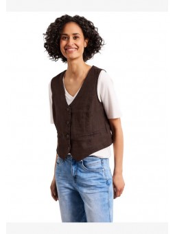 GILET EN LIN STREET ONE